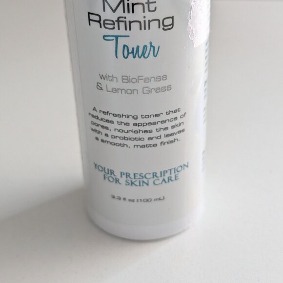 Skin Script Mint Refining Toner Lemon Grass 3.3 Fl Oz New SEALED - Picture 3 of 7